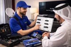 فني ستلايت المسايل