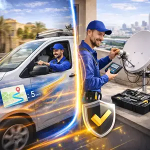 فني ستلايت أبو الحصانية