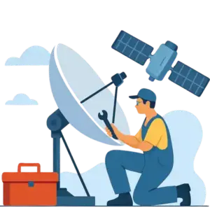 فني ستلايت البدع