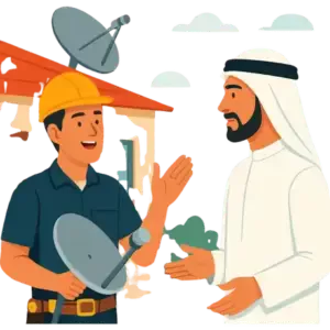 فني ستلايت أبو حليفة
