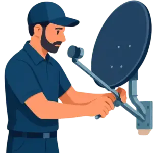 فني ستلايت الري