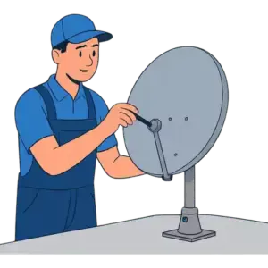 فني ستلايت الري
