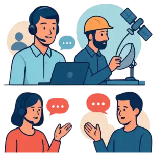 فني ستلايت الصليبيخات