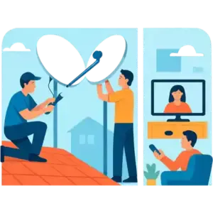 فني ستلايت العارضية الصناعية