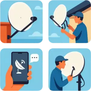فني ستلايت المقوع