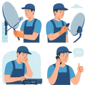فني ستلايت النهضة