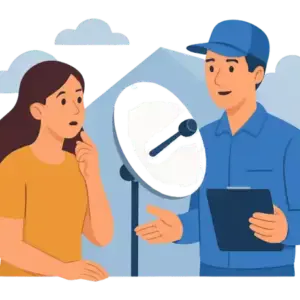فني ستلايت بنيد القار