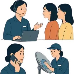 فني ستلايت بنيد القار