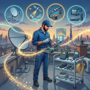 فني ستلايت راقي