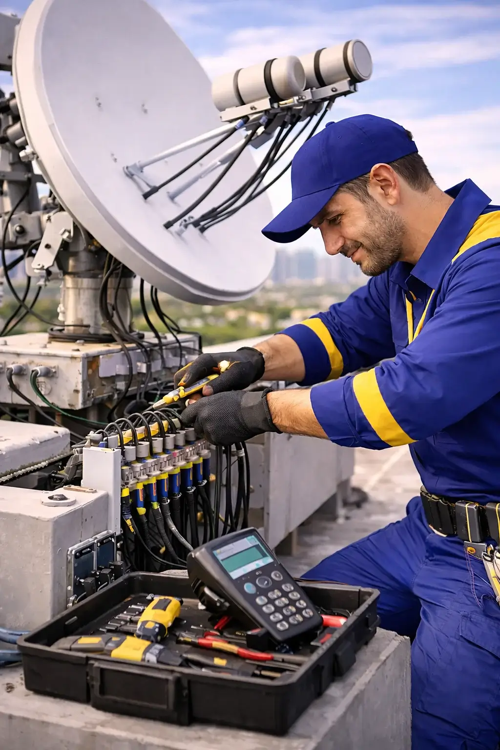 اصلاح ستلايت مركزي